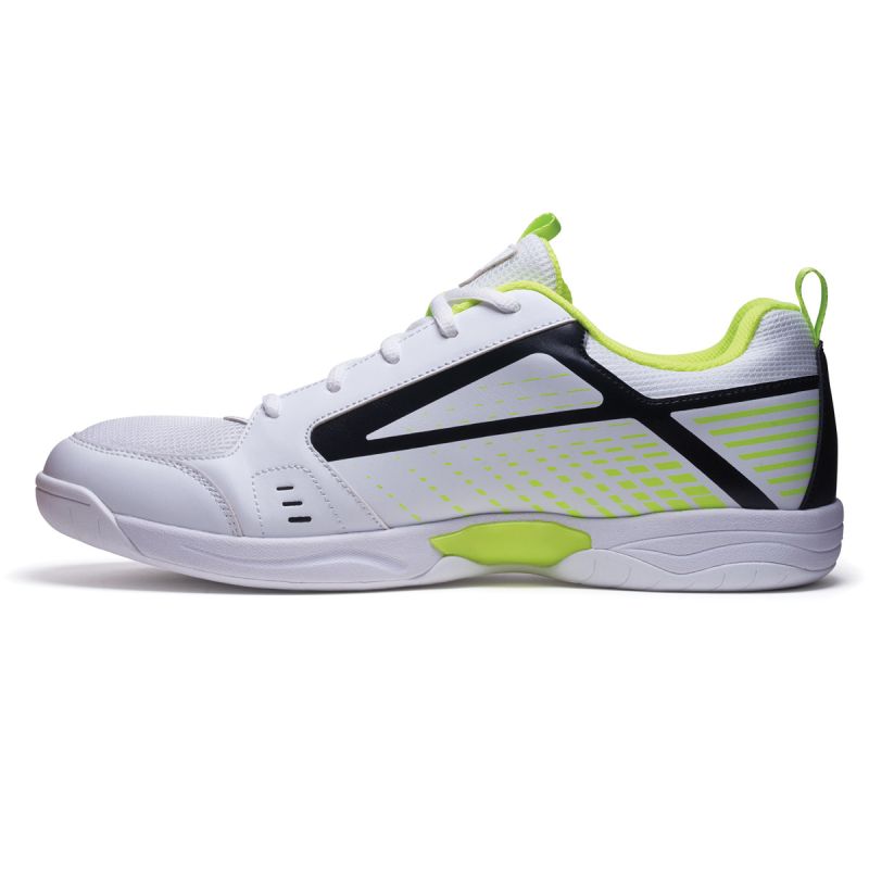 Donic Wettkampfschuh Saphir weiß/lime – Bild 6